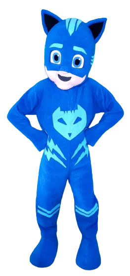 Mascotte Pyjamask YoYo pour animation anniversaire en Normandie