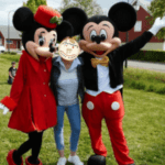 mickey et minnie en prestation