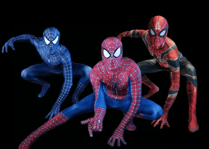 equipe de trois spiderman