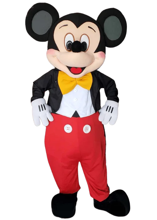Mascotte Mickey pour anniversaire en Normandie
