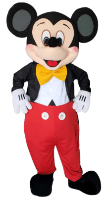 Location costume et d&eacute;guisement mascotte Mickey en Normandie - Animations Happy Times