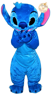 Location costume et d&eacute;guisement mascotte Stitch en Normandie - Animations Happy Times