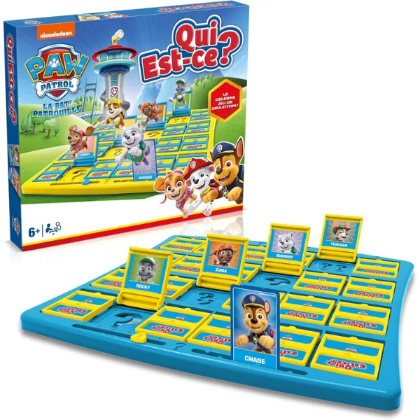 Qui est ce Pat Patrouille jeu de société enfant devinettes cadeau