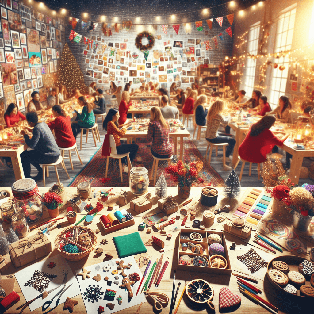 ateliers créatifs pour les fêtes