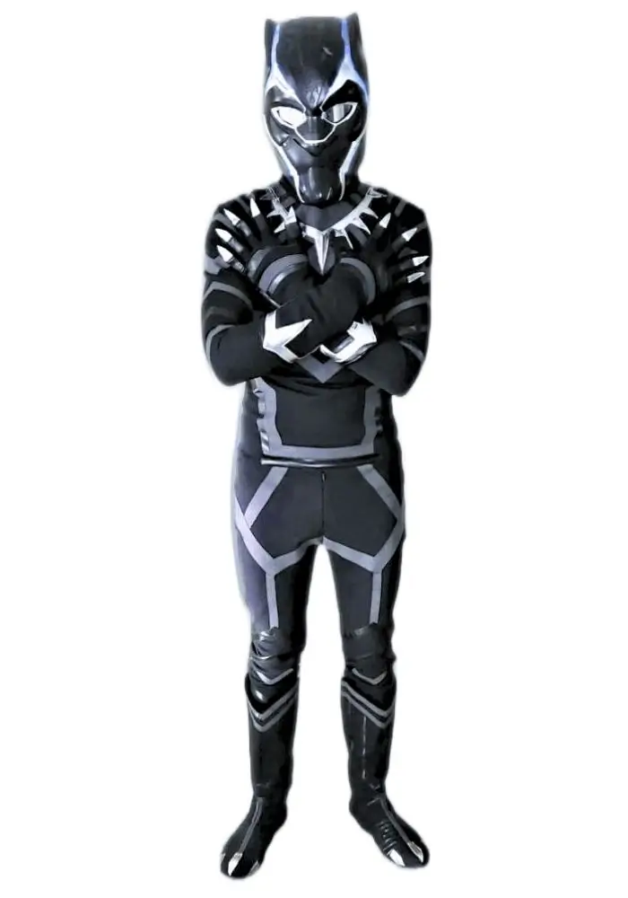 Mascotte Black Panther à domicile pour animation anniversaire en Normandie - Animations Happy Times