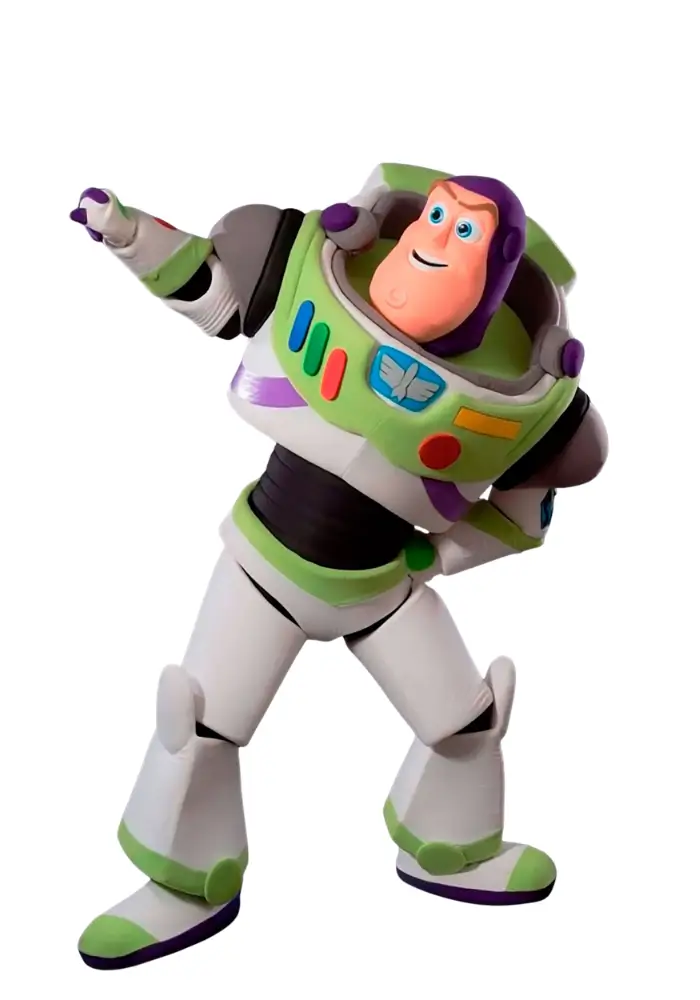 Mascotte Buzz l'Éclair à domicile pour animation anniversaire enfant en Normandie - Animations Happy Times