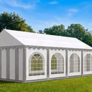 Barnum blanc monté pour une réception