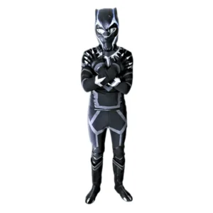 Mascotte Black Panther pour anniversaire enfant en Normandie