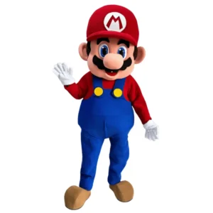 Location costume et déguisement mascotte Mario en Normandie - Animations Happy Times