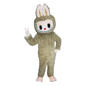 Location costume et déguisement mascotte Labubu en Normandie - Animations Happy Times