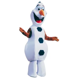 Mascotte Olaf pour anniversaire enfant en Normandie