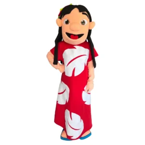 Location costume et déguisement mascotte Lilo en Normandie - Animations Happy Times